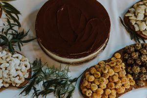 Tiramisu wedding cake